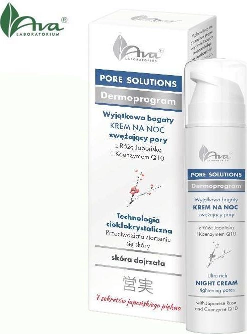 Ava Night Cream Narrowing Pores for
