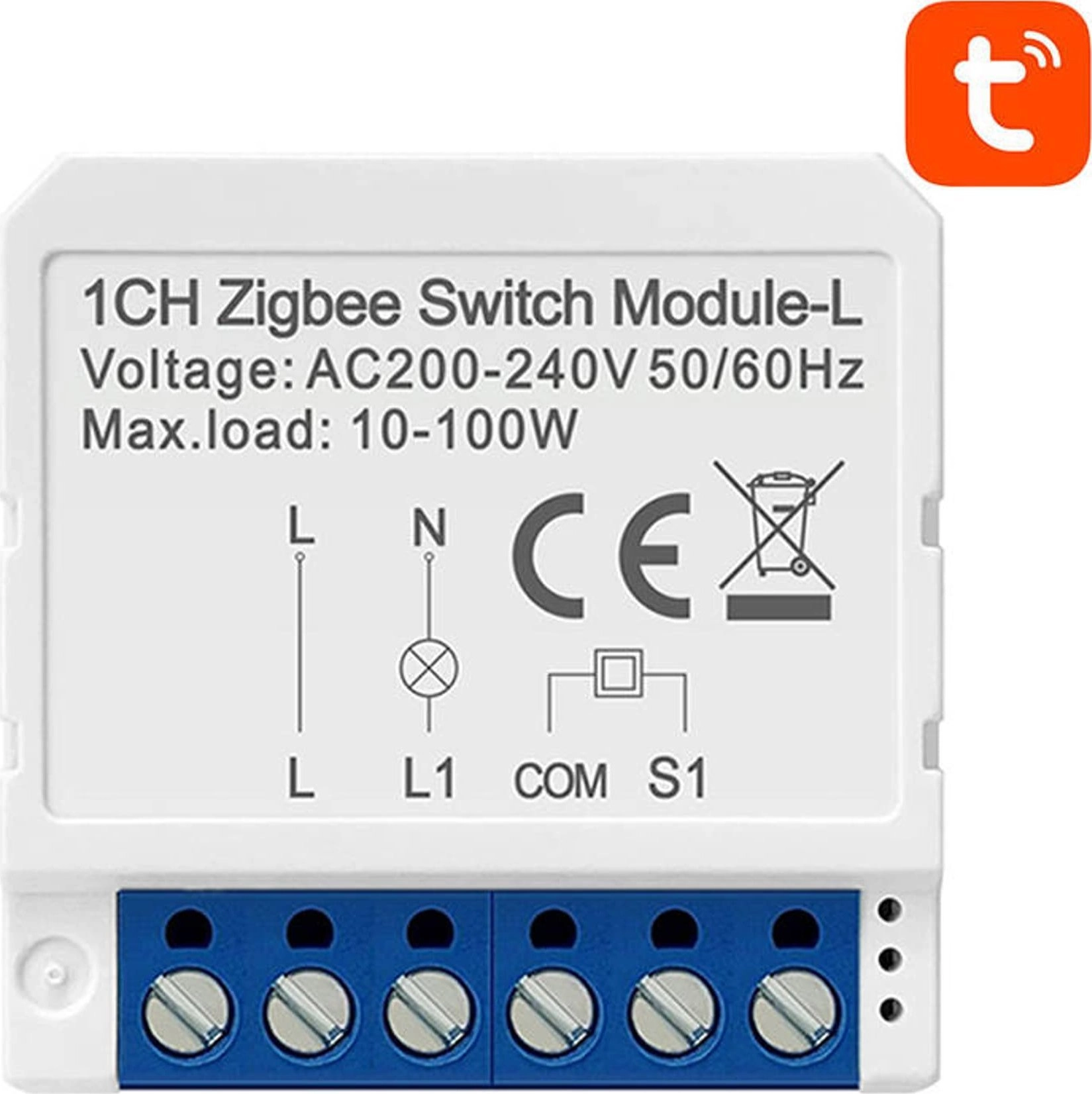 Smart ZigBee Switch Avatto LZWSM16-W1 Without