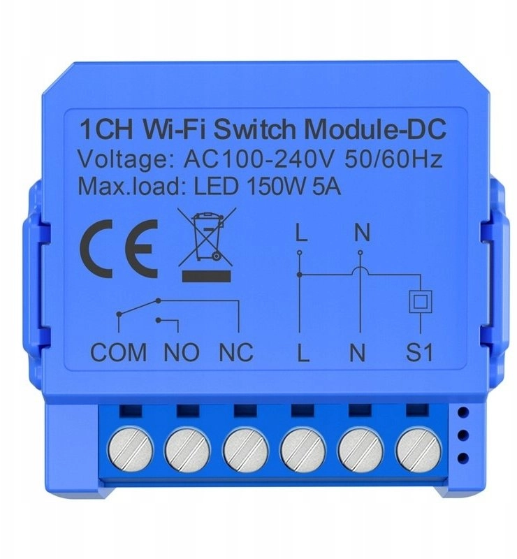 Avatto WSM16-DC-1 Smart 1-Channel WiFi Switch