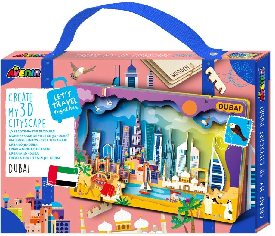 Stwórz pejzaż miejski Dubaj - puzzle