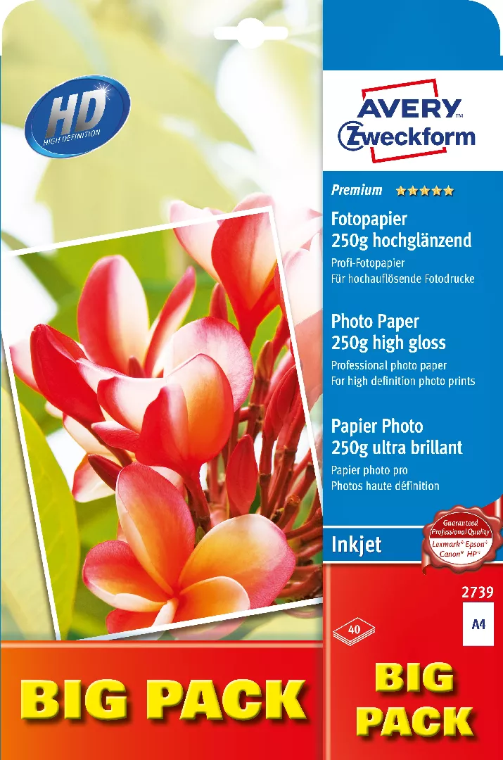 Avery Inkjet Photo Paper 2x20 Sheets