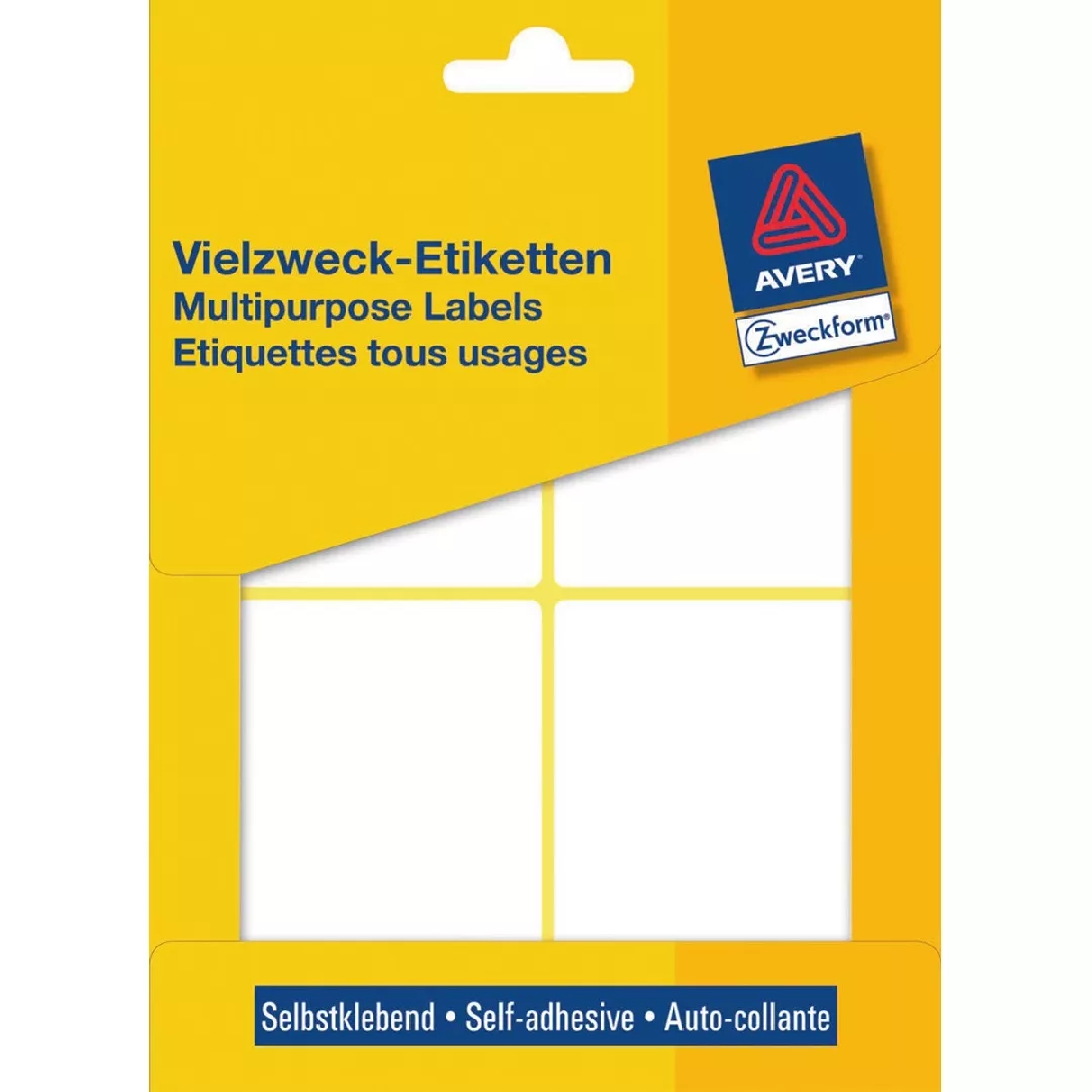 Avery Manual Labels  White  80 x