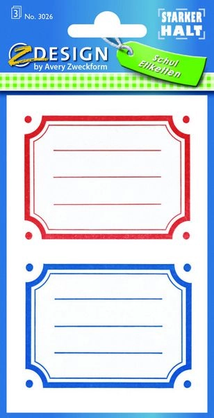 Avery Zweckform Stickers for books and
