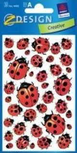 Avery Zweckform LADYBUGS STICKERS (4400) 4400