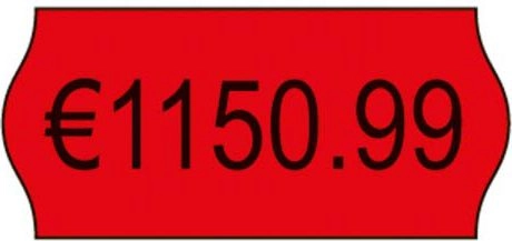 Avery RPLP1226 Red Self-adhesive printer label