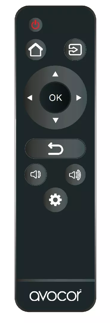 Avocor Remote for AVF  AVG  AVW