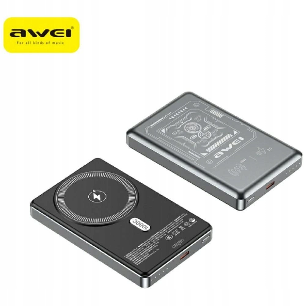 Powerbank Awei PA-31 10000mAh indukcyjny MagSafe