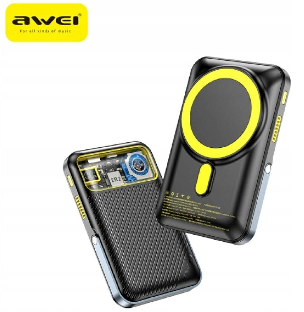 Powerbank Awei PA-10 10000mAh indukcyjny MagSafe