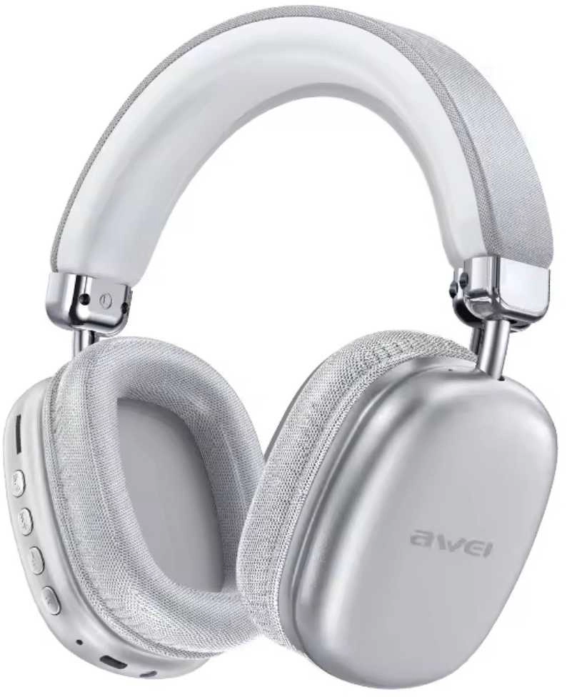 Wireless headphones Awei AT7 silver 6954284011822