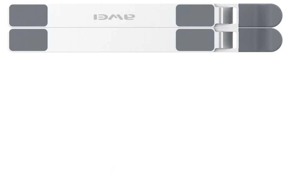Foldable laptop stand Awei X26 silver