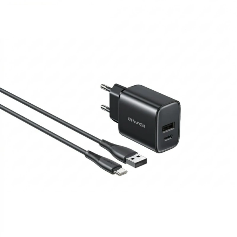 Charger Awei PD85T-EU 22.5W USB-A/USB-C