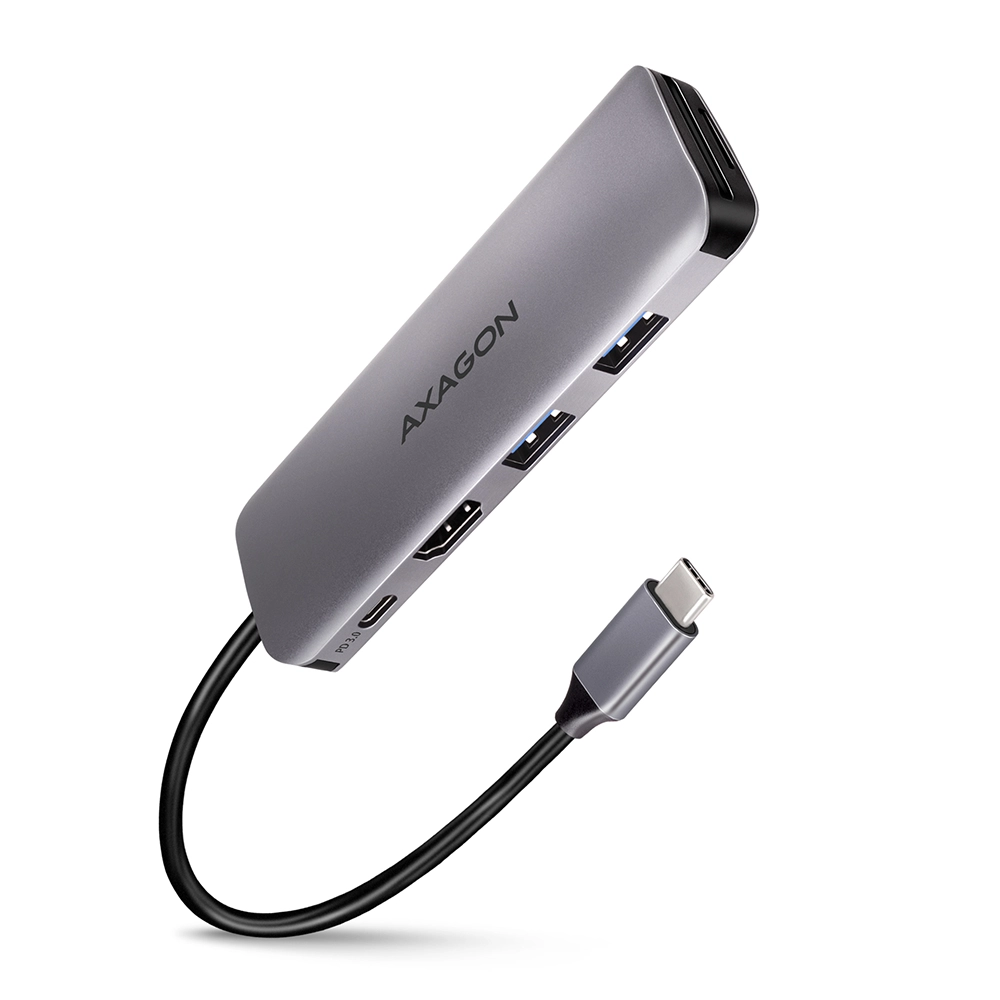 Axagon HMC-5 laptop dock/port replicator Wired
