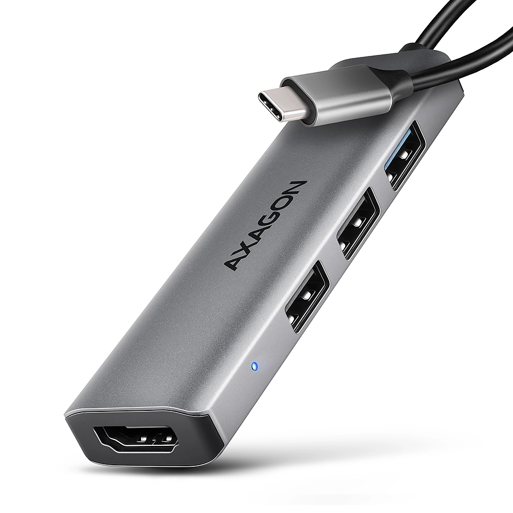 Axagon HMC-H3A USB-C 5Gbps STARTER 4in1