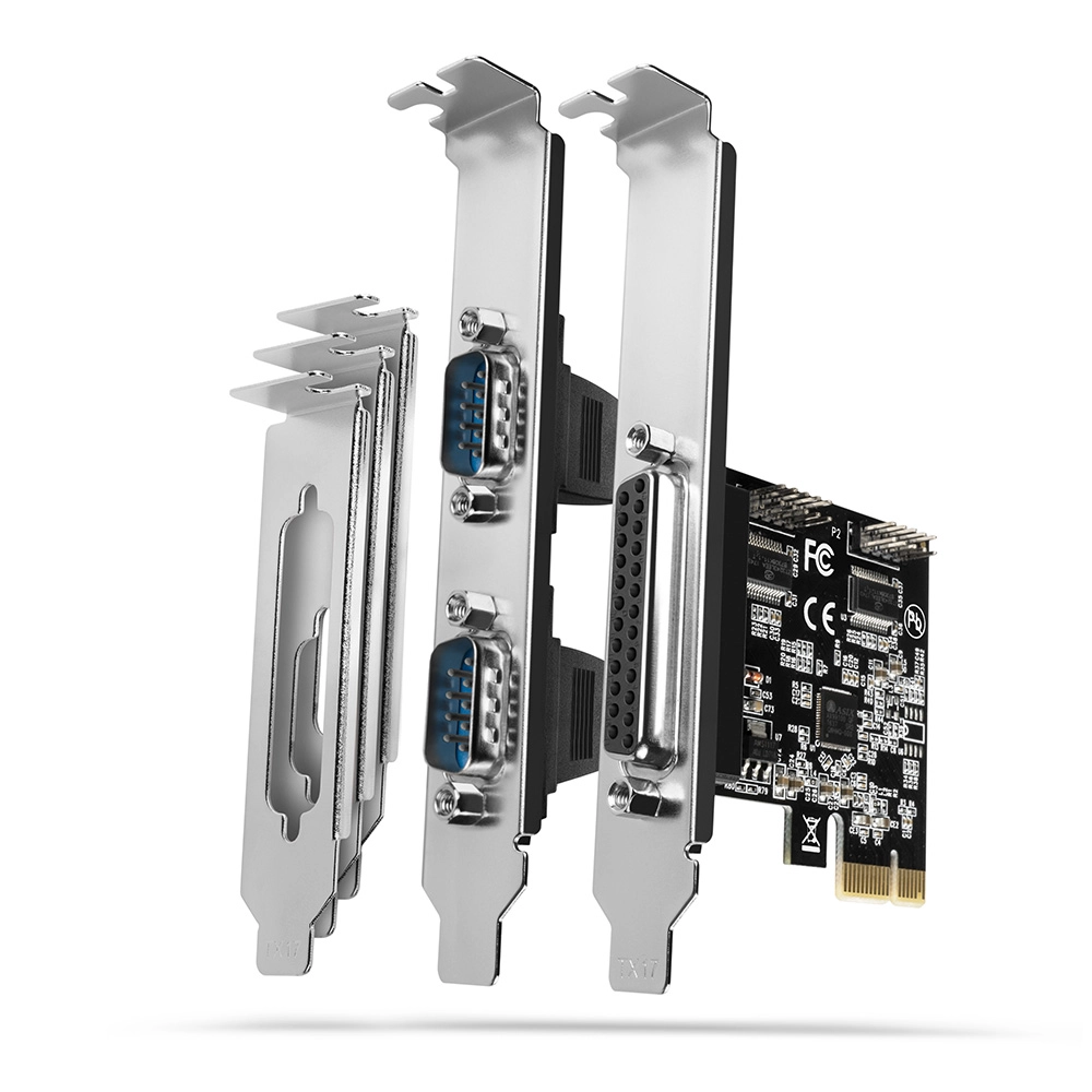 Axagon PCEA-PSN PCIe-Adapter mit 1x Parallel-+