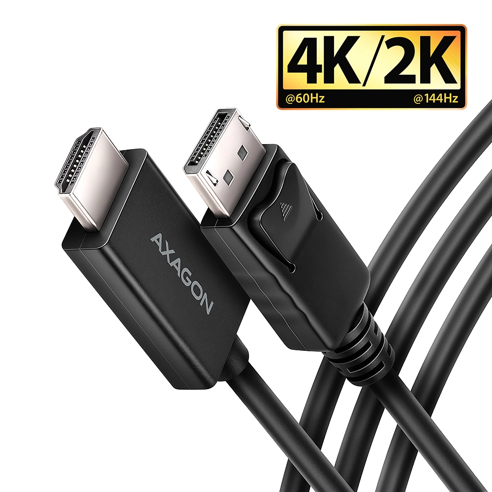 Axagon RVD-HI20C2 DP  HDMI cable 1