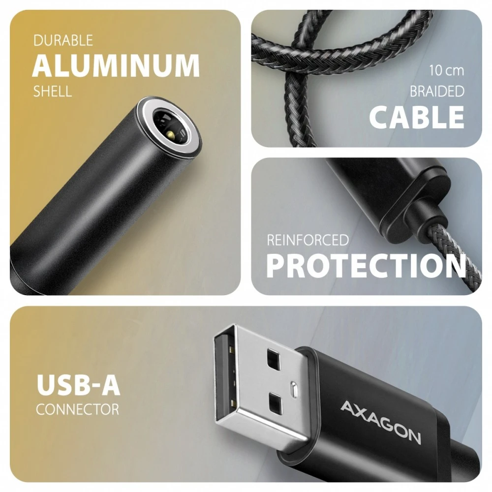 AXAGON ADA-HA  USB-A to 3.5mm
