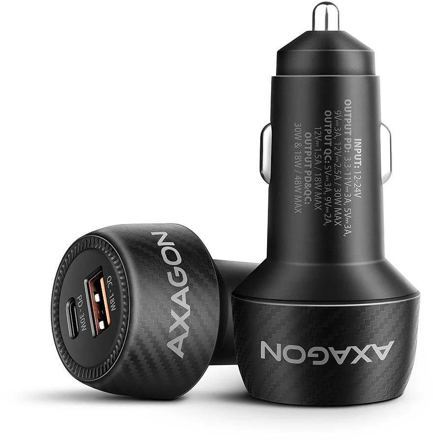 AXAGON PWC-PQ48 48W car charger USB-A