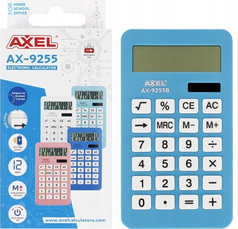 KALKULATOR AX-9255B AXEL 514456 STK KAL43