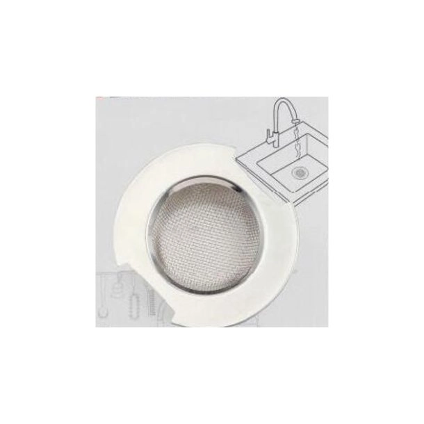 Sink strainer D7.8cm chromed 7333529
