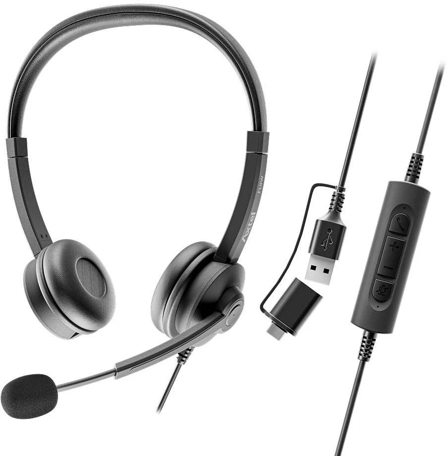 Headphones with microphone Axtel FLOW UC