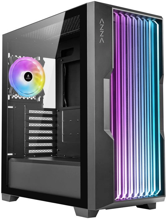 AZZA PC Gaming Gehäuse Midi ATX