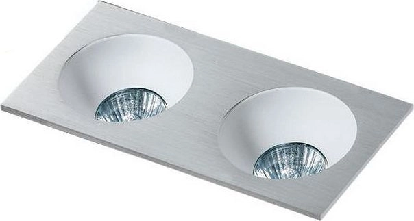 Azzardo Rectangular aluminum recessed fixture AZzardo