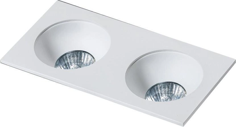 Azzardo Recessed white cube fixture AZzardo