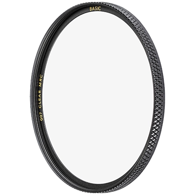 B+W 007 BASIC Clear camera filter