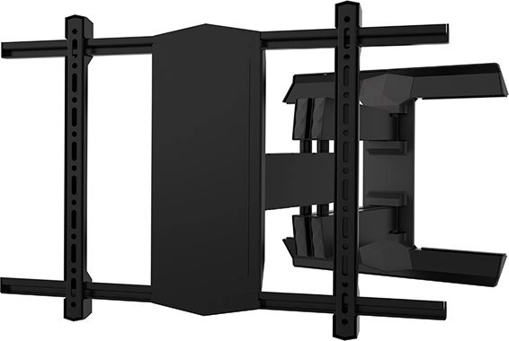 Wall mount with double support arm