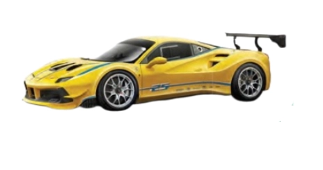 BBURAGO 488 Challenge Car Preassembled 1:24