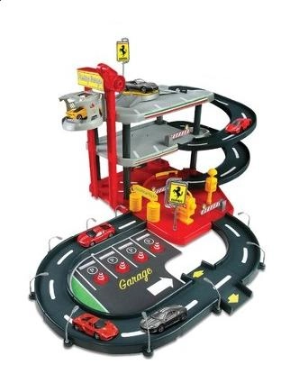 BBURAGO Ferrari Parking Garage 4893993312047 BB31204