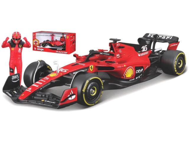 BBURAGO Ferrari Sf-23 #16 Charles Leclerc