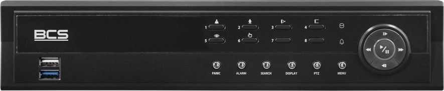 BCS recorder 8-channel IP recorder BCS-U-NVR0802-A-4K-8P(6TB)