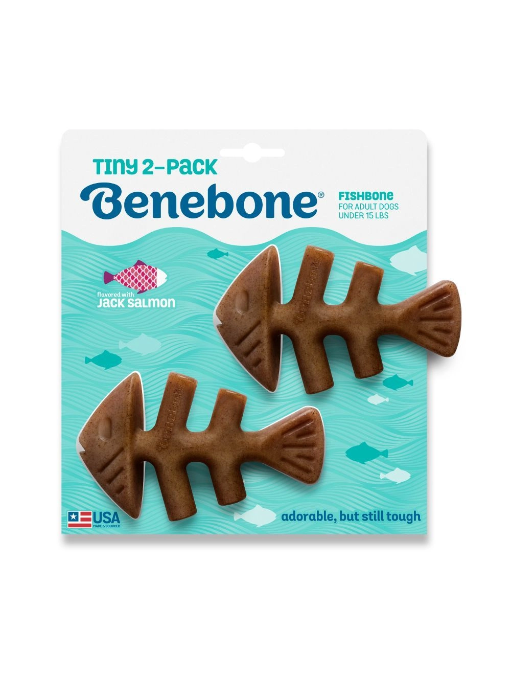 Benebone - Fishbone 2-Pack Mini 12cm