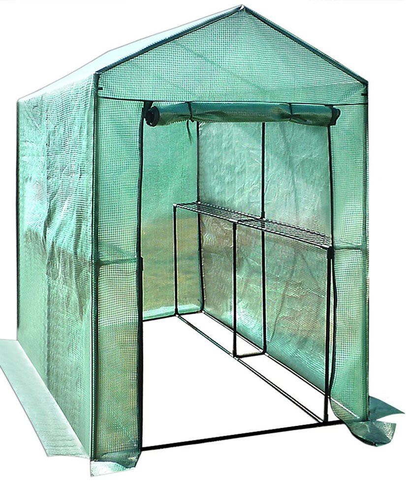 Siltumnīca Besk 155x140x200cm ar plauktiem 9079591
