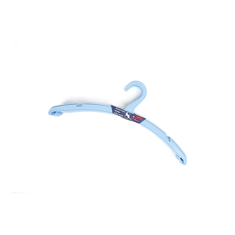 Drēbju pakaramais plastmasas 41x16cm  8gb zils