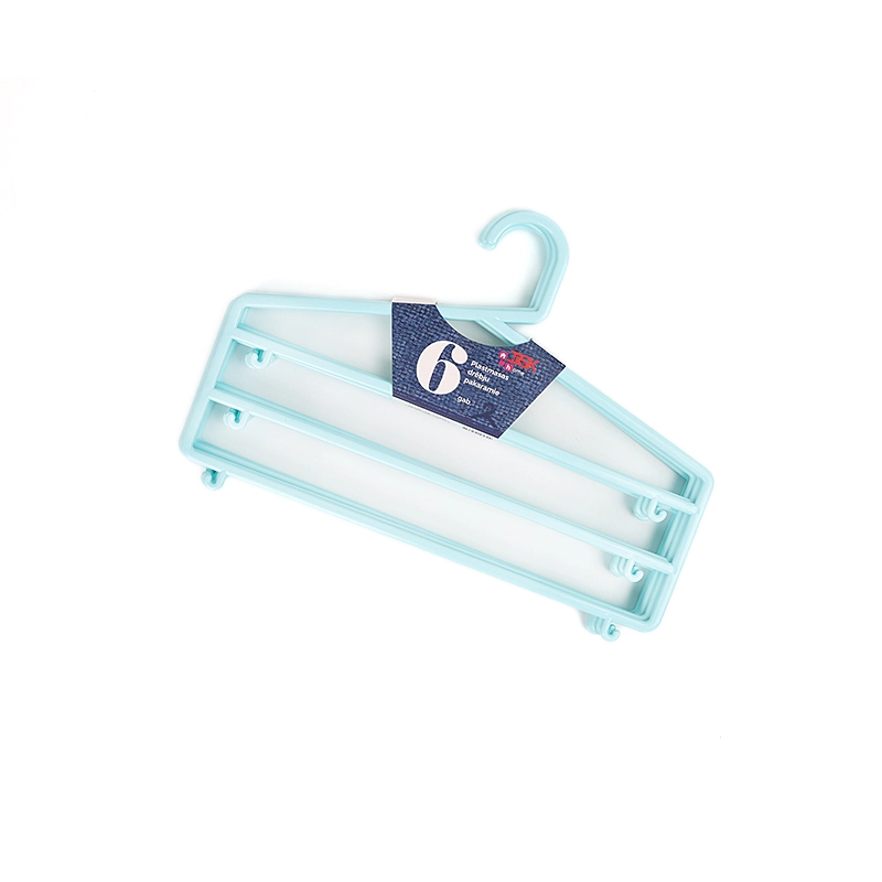 Drēbju pakaramais plastmasas 36x25cm  6gb zaļš