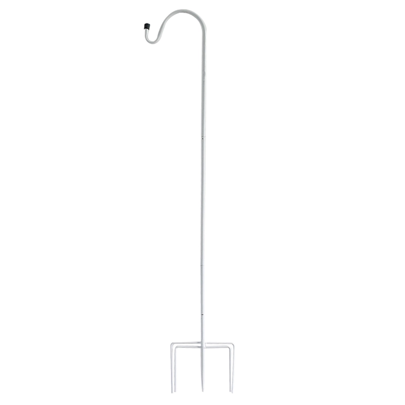Laternas turētājs metāla 120cm  balts 9109564