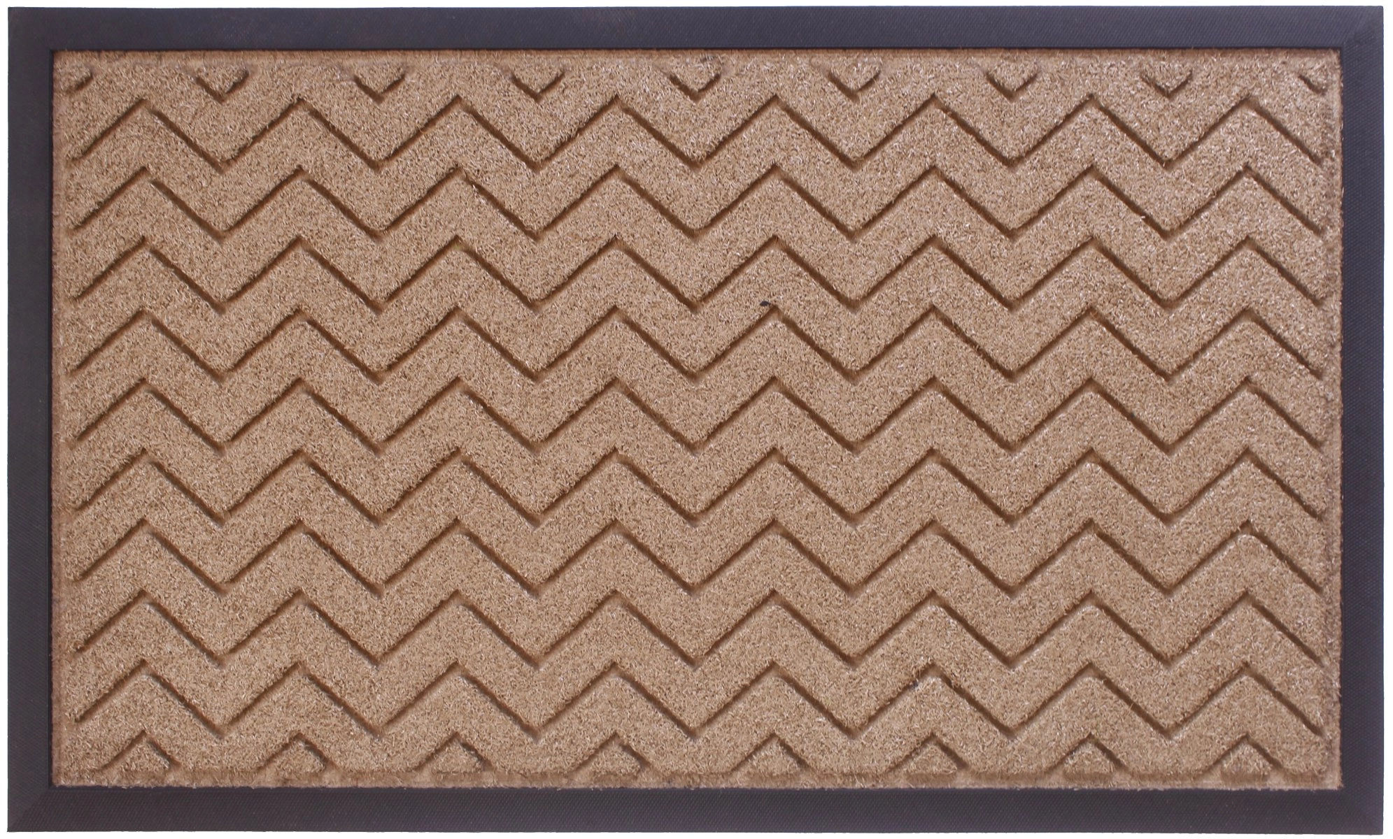 Kājslauķis 45x75cm bēšs zigzag 9119020 4750959119020