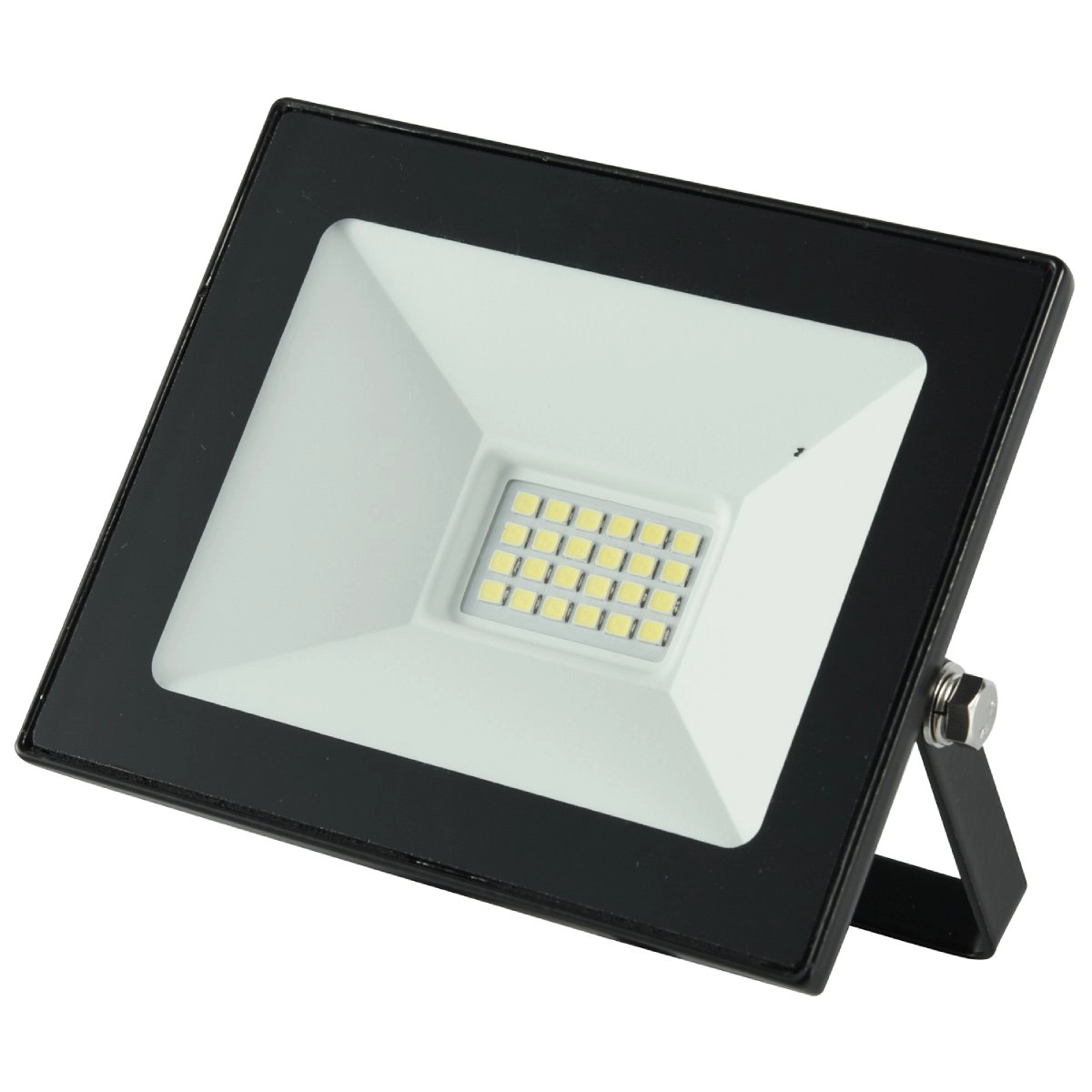 Prožektors LED 20W/IP65 melns ECO BESK