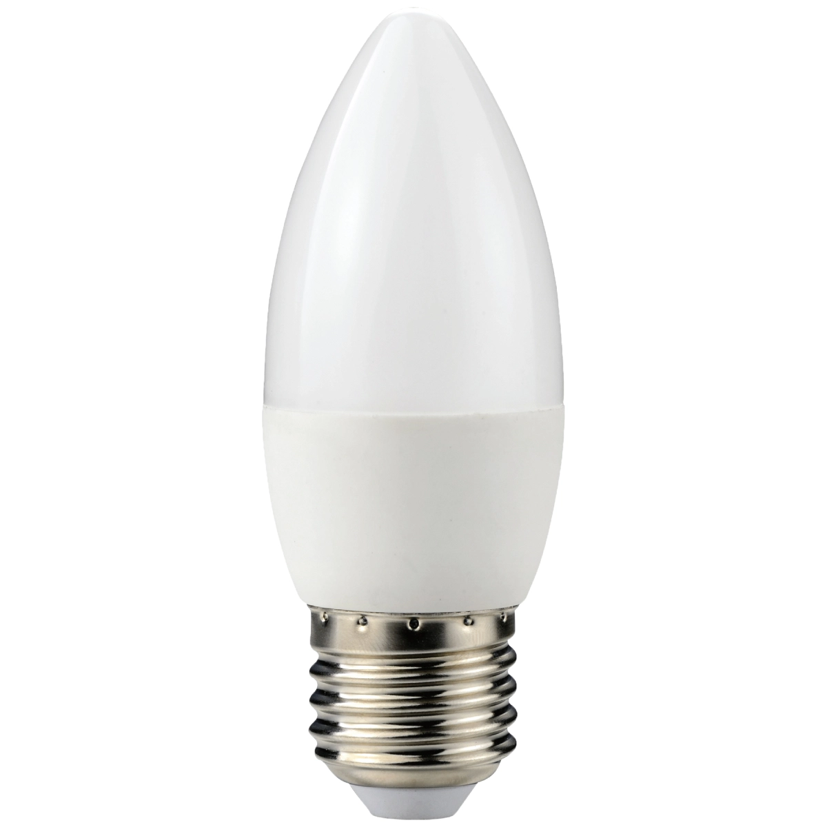 LED spuldze 5W C37 E27 4000k