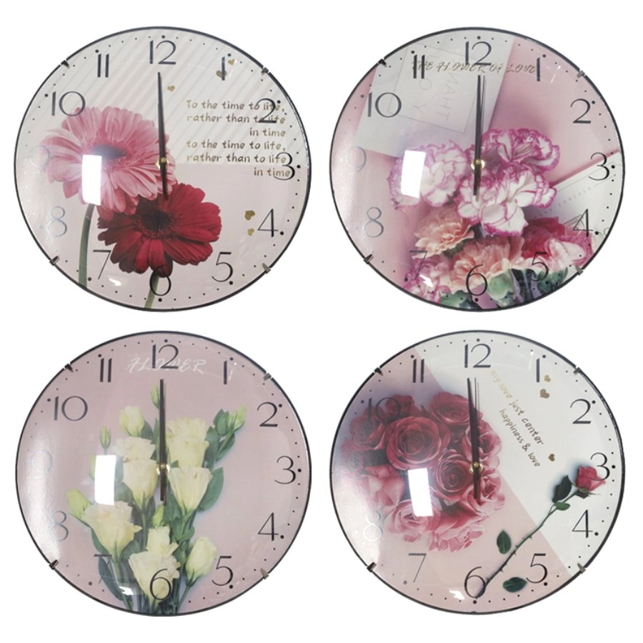 Pulkstenis sienas 30cm  ar rakstu 9121382