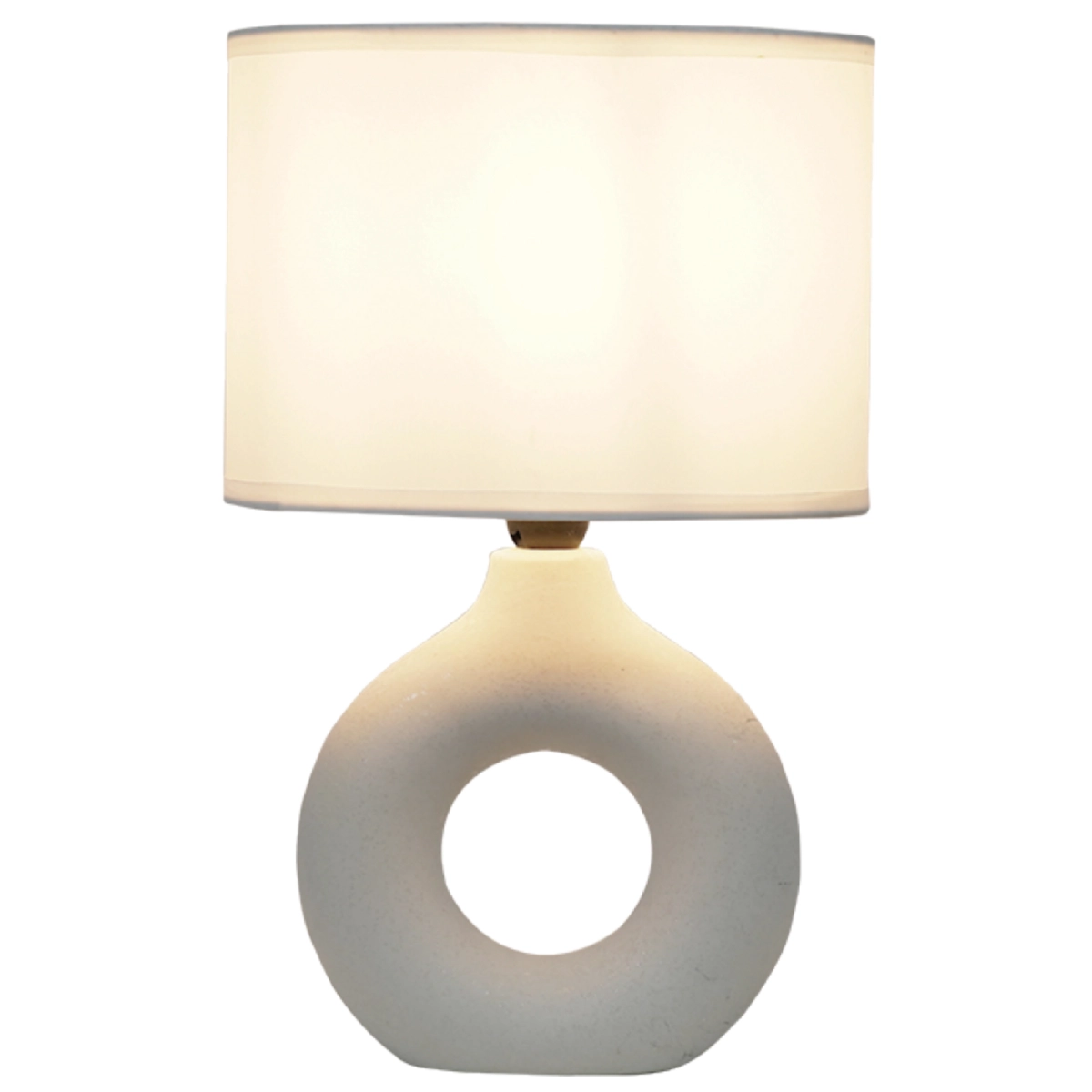 Keramiskā galda lampa  40W  E14  balta
