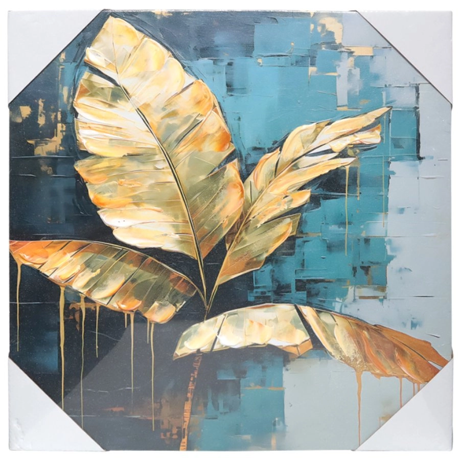 Kanva ar apdruku 3D  50x50cm  Lapas