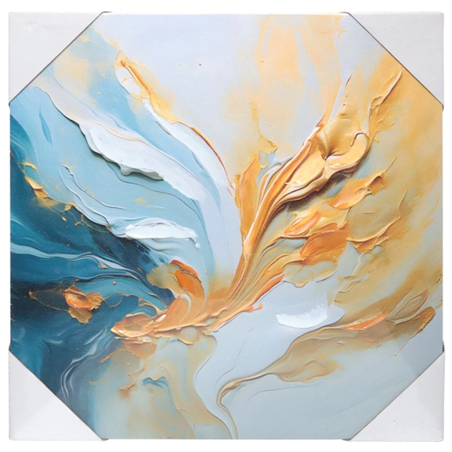 Kanva ar apdruku 3D  50x50cm  Abstrakcija