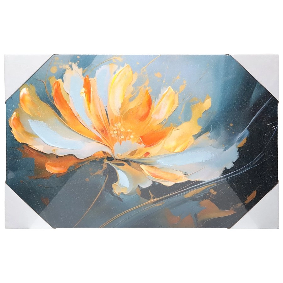 Kanva ar apdruku 3D  40x60cm  Zieds
