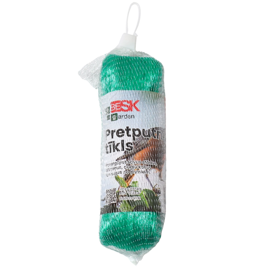 Pretputnu tīkls 2mx10m zaļš 9141663 4750959141663