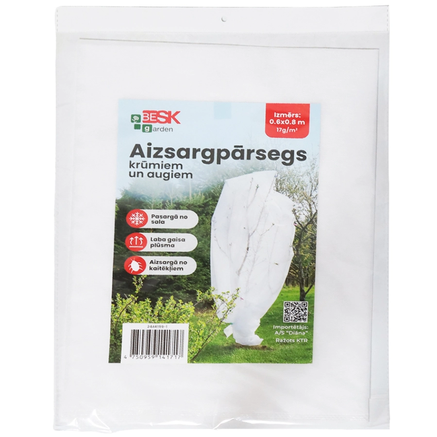 Aizsargpārsegs krūmiem/augiem pret aukstumu 0.6x0