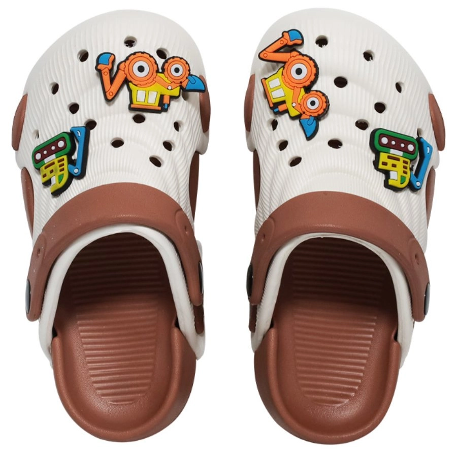 Children`s garden slippers  size 26-27  white