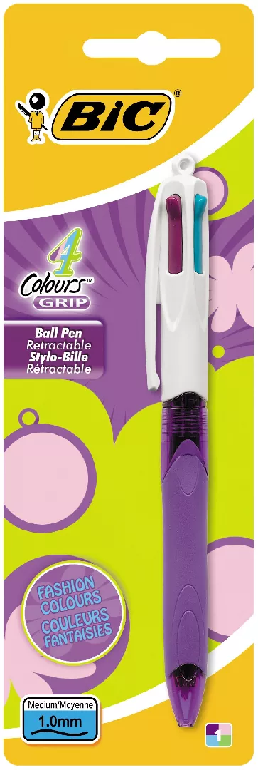 BIC 3086123249936 rollerball pen Blue  Pink